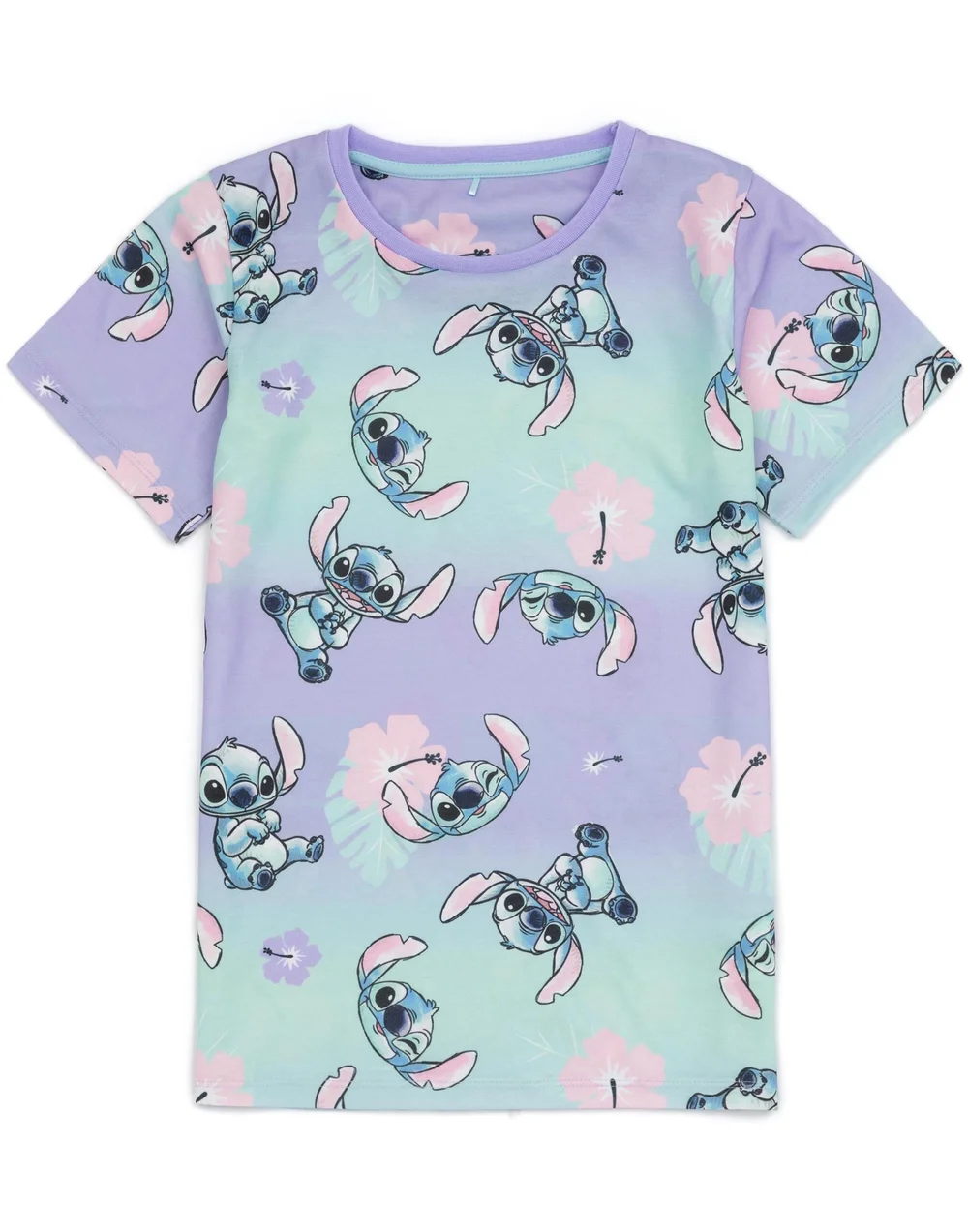 Vanilla Underground Disney Stitch Kids Shortie Pyjamas 2 Pack (5-14 Years) - Age 10-11 Years Image 5