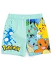 Pokemon Characters Blue Swim Shorts 2 Pack (3-12 Years) - Age 9-10 Years Image 3