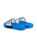 Sonic The Hedgehog Kids Blue Sliders (Younger 10-3 Older) - Size 11 Infants Footwear Image 4