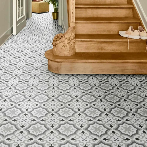 Homemaker Evora Grey Precut Vinyl Floor 3 x 2m - 200 x 290 Image 2