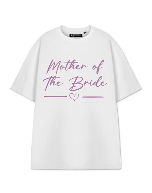 Show Me The Merch Mother Of The Bride White T Shirt - 3XL Image 1