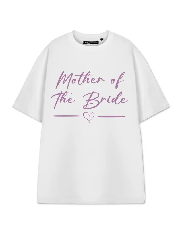 Show Me The Merch Mother Of The Bride White T Shirt