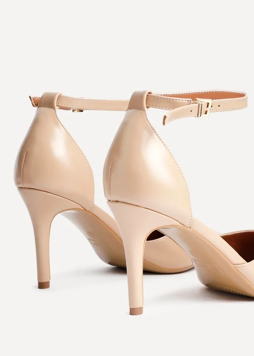 Linzi Thea Camel Faux Leather Classic Stiletto Court Heel - Size 5 Image 4