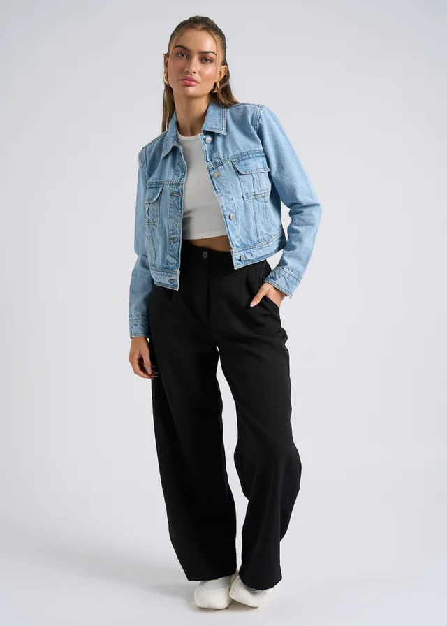 Urban Bliss Light Blue Maya Cargo Jacket