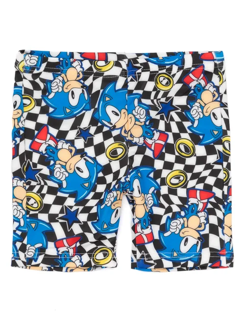 Sonic The Hedgehog Kids Blue 2 Piece Swim Set (3-10 Years) - Age 6-7 Years Image 5