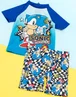 Sonic The Hedgehog Kids Blue 2 Piece Swim Set (3-10 Years) - Age 6-7 Years Image 2