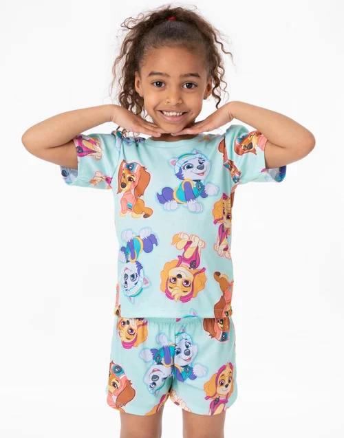 Pusheen Kids Shortie Multi Coloured Pyjamas 2 Pack (2-14 Years) - Age 5-6 Years Image 4