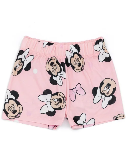 Vanilla Underground Disney Minnie Mouse Kids Shortie Pyjamas (18 Months-8 Years) - Age 7-8 Years Image 5