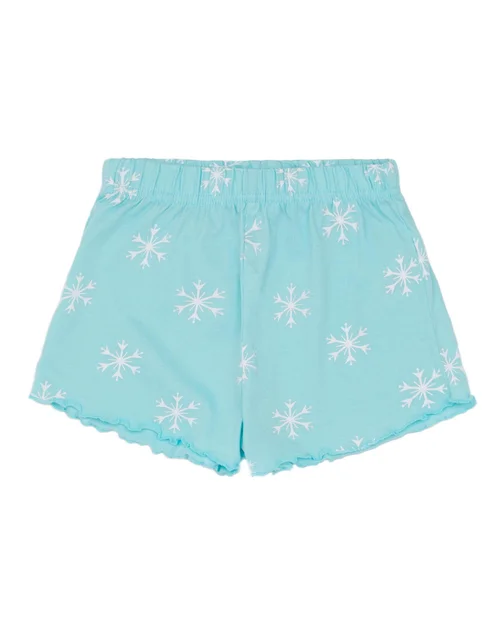 Vanilla Underground Disney Frozen Kids Blue Shortie Pyjamas (2-8 Years) - Age 3-4 Years Image 4