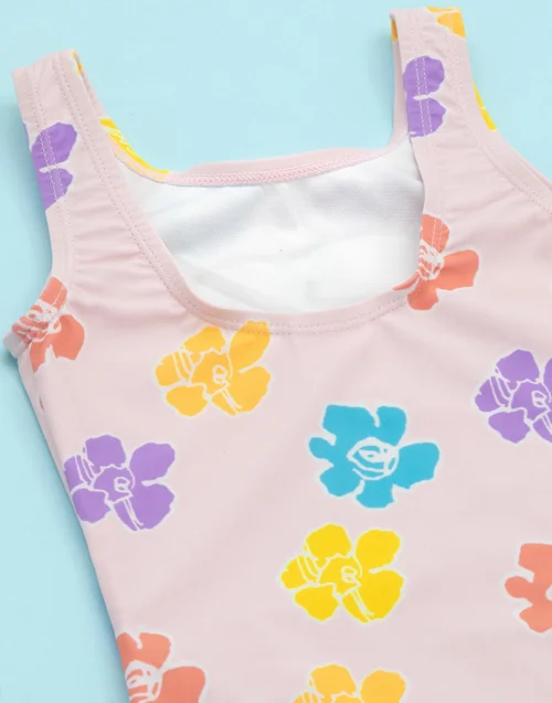 Peanuts Snoopy Kids Pink 1 Piece Swimsuit (18 Months-8 Years) - 18 - 24 Months Image 4
