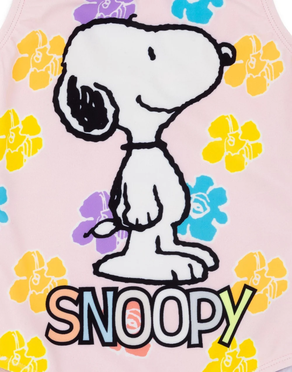 Peanuts Snoopy Kids Pink 1 Piece Swimsuit (18 Months-8 Years) - 18 - 24 Months Image 5