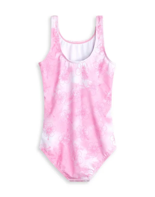 Vanilla Underground Disney Stitch Angel Kids Pink 1 Piece Swimsuit (5-14 Years) - Age 9-10 Years Image 2