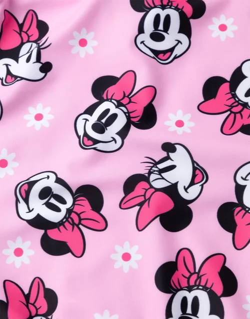 Disney Minnie Mouse Kids Pink 1 Piece Swimsuit (18 Months-8 Years) - 18 - 24 Months Image 3