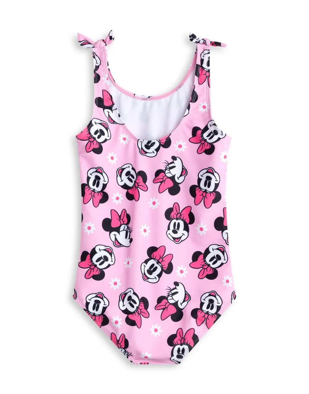 Disney Minnie Mouse Kids Pink 1 Piece Swimsuit (18 Months-8 Years) - 18 - 24 Months Image 2