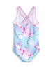 Squishmallows Kids Multi Coloured Blue 1 Piece Swimming Costume (5-14 Years) - Age 13-14 Years Image 2