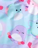 Squishmallows Kids Multi Coloured Blue 1 Piece Swimming Costume (5-14 Years) - Age 13-14 Years Image 3