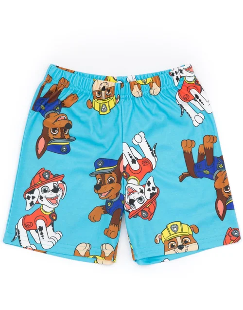 Vanilla Underground Paw Patrol Characters Kids Shortie Multi Coloured Pyjamas (2-7 Years) - Age 4-5 Years Image 5