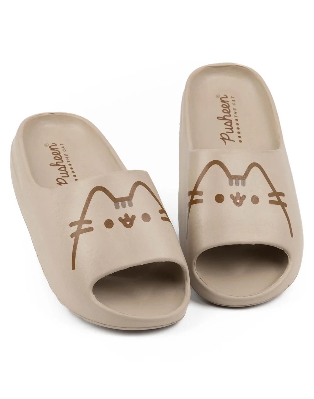 Vanilla Underground Pusheen Brown Character Sliders - Size 7 Image 1