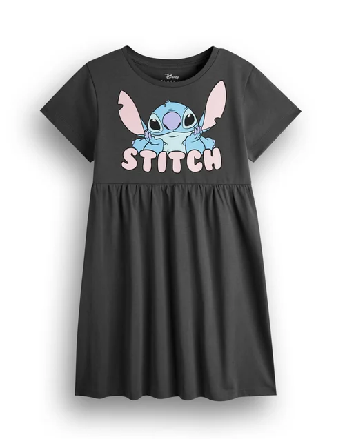 Vanilla Underground Disney Stitch Kids Dresses 2 Pack (5-14 Years) - 7-8 Yrs Image 3