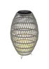 Outsunny Rattan Solar Lamp Auto On Off Garden Lantern - One Size Image 2