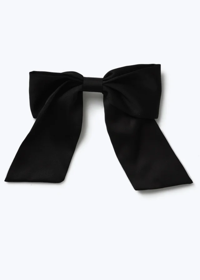 Muse Black Bow Clip