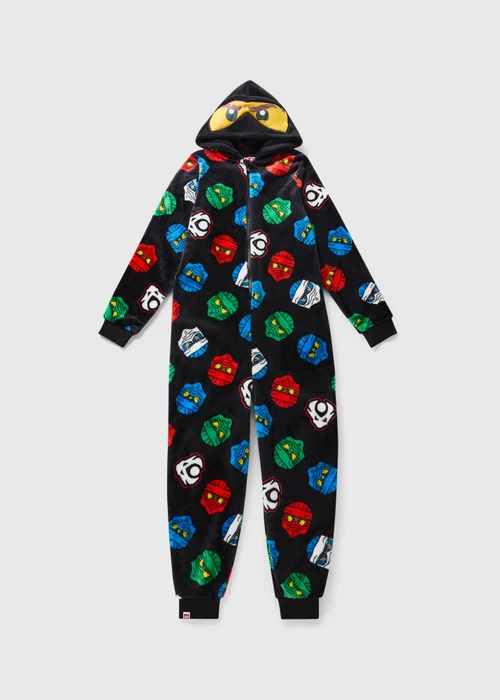 Lego Boys Navy Ninjago Onesie (5-11yrs) - Age 10 Years Image 1