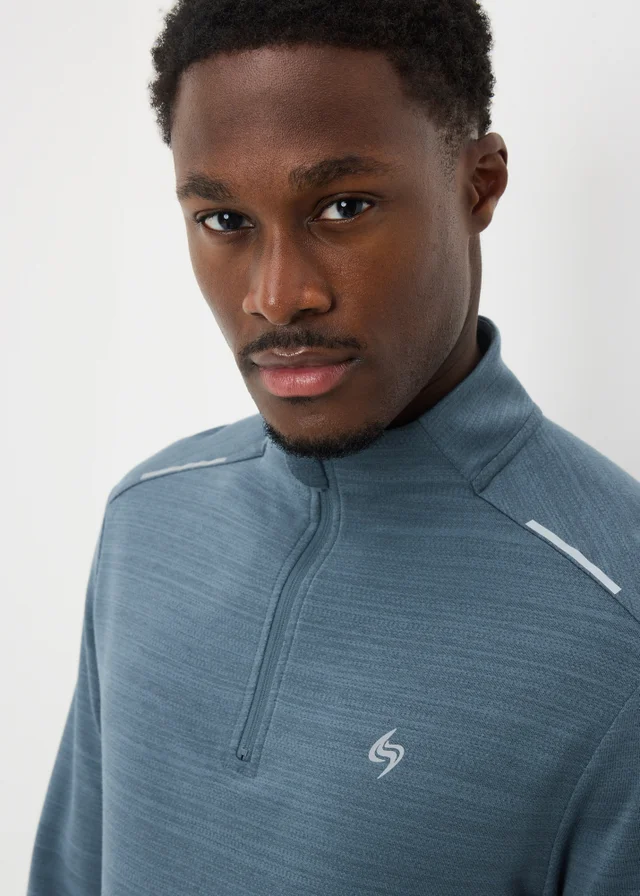 Souluxe 1/4 Zip Long Sleeve Top