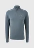 Souluxe Grey 1/4 Zip Sports Top - Small Image 4