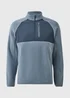 Souluxe Blue 1/4 Zip Fleece - L Image 4