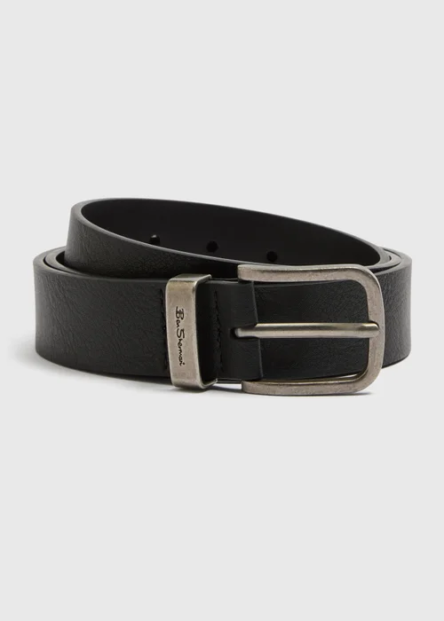 Ben Sherman Black Bodwitch Belt - Small/Medium Image 1