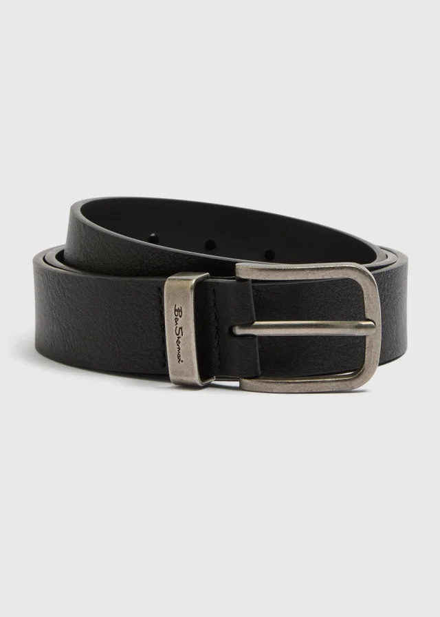 Ben Sherman Black Bodwitch Belt
