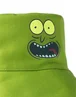 Vanilla Underground Rick And Morty Green Reversible Pickle Rick Bucket Hat - One Size Image 3