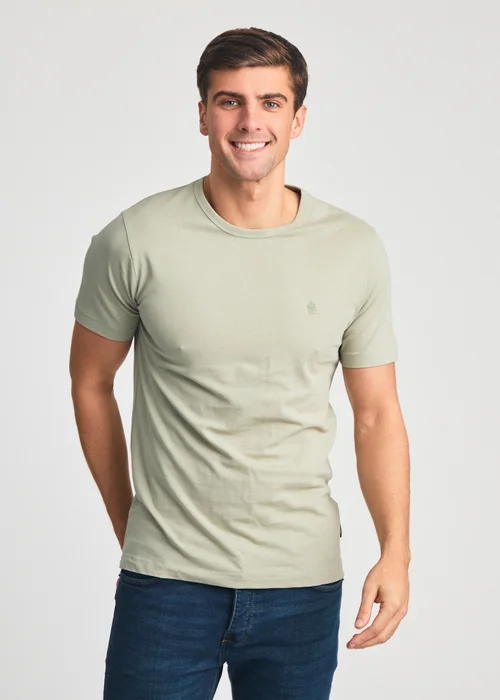 French Connection Navy 3 Pack Cotton Crew Neck Short Sleeve T Shirts - Large Image 2