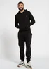 French Connection Black Cotton Blend Joggers - L Image 3