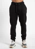 French Connection Black Cotton Blend Joggers - L Image 1