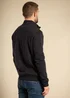 French Connection Navy Cotton Blend Half Zip Jumper - Small Image 2
