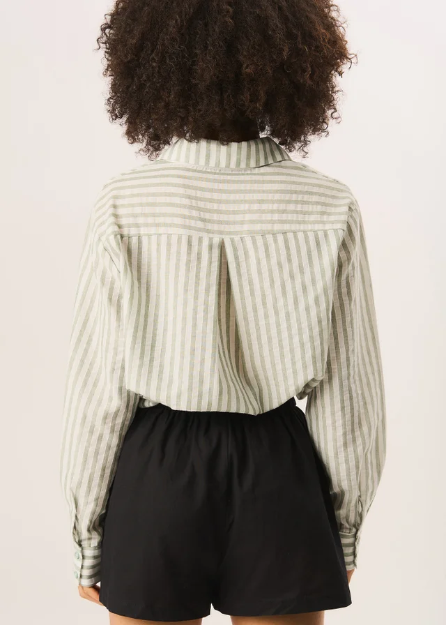 Gini London Black Draw String Short