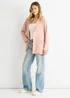 Gini London Blush Oversized Tailored Blazer - S/M Image 1