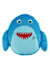 Catherine Lansfield Sheldon the Shark 3D Blue Shaped Cushion (46x42cm) - One Size Image 4