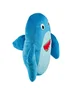 Catherine Lansfield Sheldon the Shark 3D Blue Shaped Cushion (46x42cm) - One Size Image 5