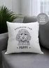 Personalised Memento Company White Reserved For Dog Breed Cushion - One Size Image 1