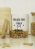 Personalised Memento Company Clear Dog Breed Glass Treat Jar - One Size Image 3