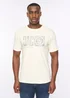 Duck & Cover Off White Hexocamo T-Shirt - Large Image 1