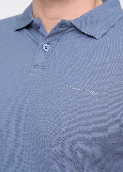 Duck & Cover Light Denim Limatar Polo - Small Image 4