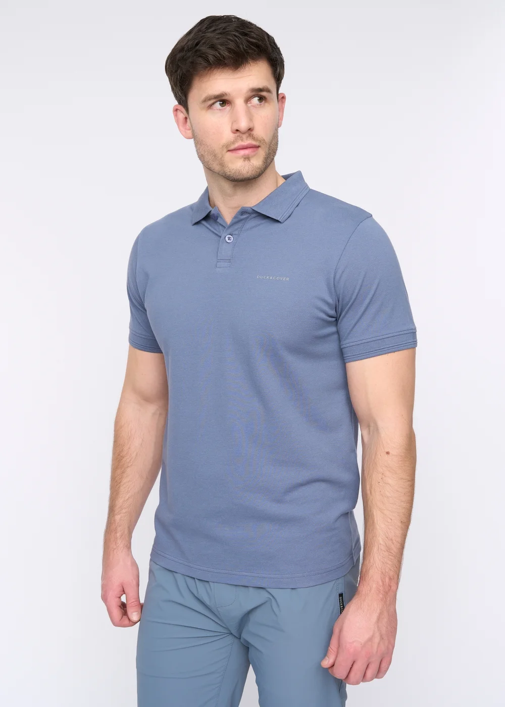 Duck & Cover Light Denim Limatar Polo - Small Image 2