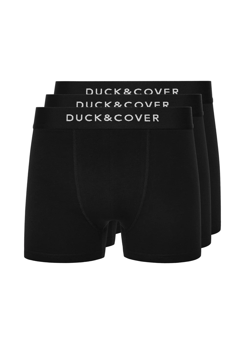 Duck & Cover Black Sagnet A Boxers 3pack - XXL Image 1