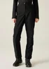 Regatta Black Highton Waterproof Breathable Isotex Stretch Overtrousers - L Image 1