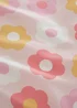 Catherine Lansfield Retro Daisy Pink Yellow Fitted Sheet - Single Image 2