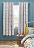 Catherine Lansfield Kids Digger Dreams Fully Reversible Eyelet Curtains Blue - 66W X 72D (168x183cm) Image 3