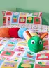 Catherine Lansfield Kids Bright Charlee Caterpillar 3D Shaped Cushion - One Size Image 2